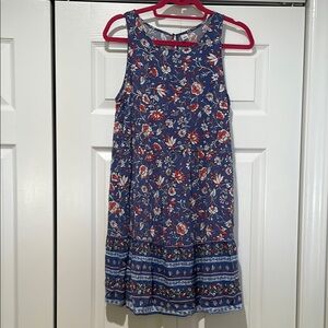Old‎ Navy Tiered Floral Midi Dress Size M Cottagecore Feminine Romantic Dainty